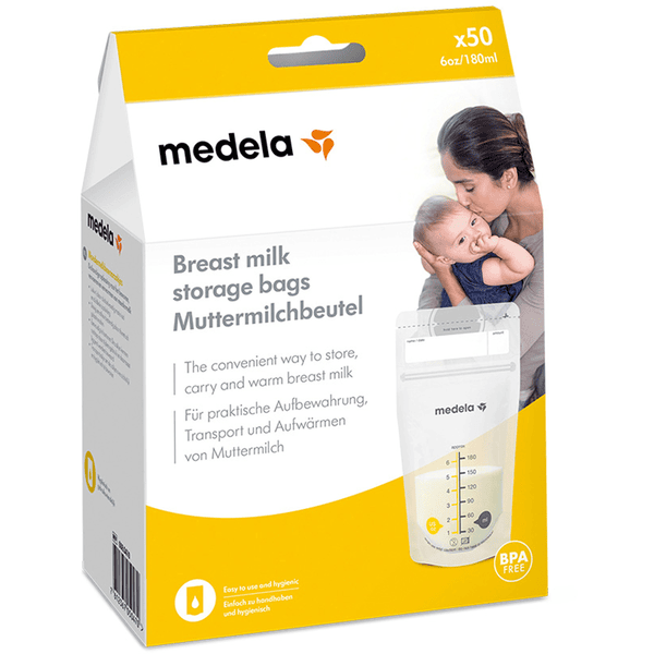 Medela Muttermilchbeutel 180 ml 50 Stück Exklusive Angebote