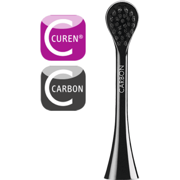 CURAPROX Ersatzbürstenköpfe Black is White Carbon® VIP-Rabatte
