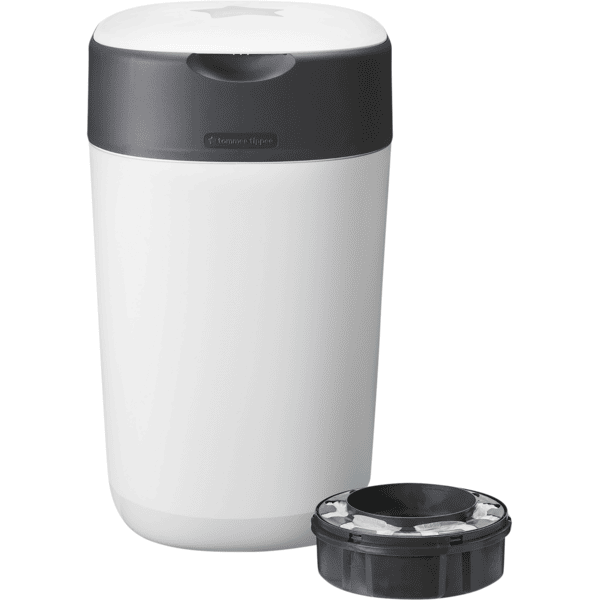 Tommee Tippee Twist & Click Advanced Windeleimer, inkl. 19 Kassetten mit nachhaltig gewonnenem, antibakteriellem Greenfilm in weiß JETZT KAUFEN