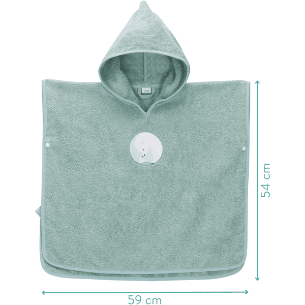 fillikid Poncho Eisbär Ocean hellblau Sonderangebot der Fabrik