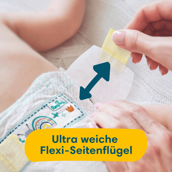 Pampers Windelset Premium Protection, New Baby Gr. 2 Mini, 4-8kg, Monatsbox (1x 240 Windeln) und Gr. 3 Midi, 6-10kg, Monatsbox (1x 204 Windeln) im Angebot