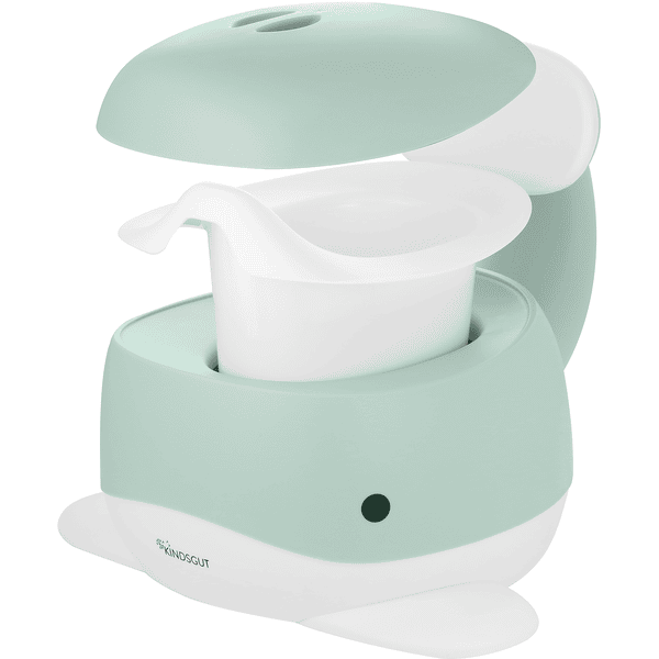 KINDSGUT Kindertöpfchen Wal, aquamarin Fabrikverkauf