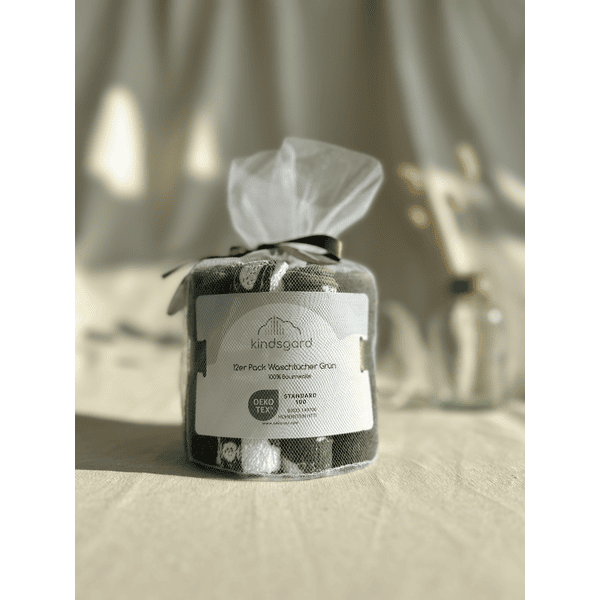 kindsgard Waschtücher vaskedag 12er-Pack oliv Sonderangebot