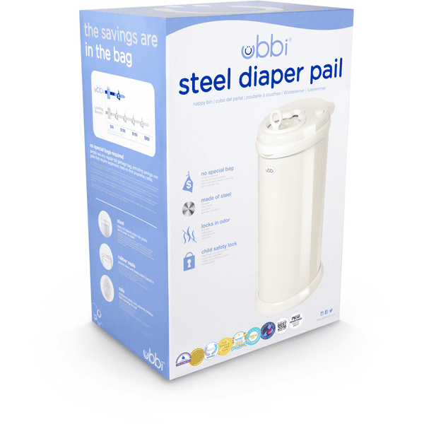 ubbi® Windeleimer, beige Rabatt