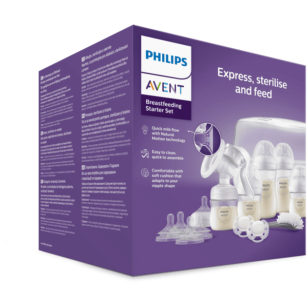 Philips Avent Starterset SCD430/50 mit manueller Milchpumpe Online Shopping