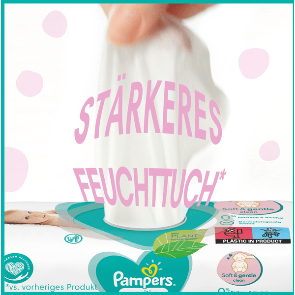 Pampers Feuchttücher Sensitive 624 Tücher (12 x 52 Stk) Top Angebot