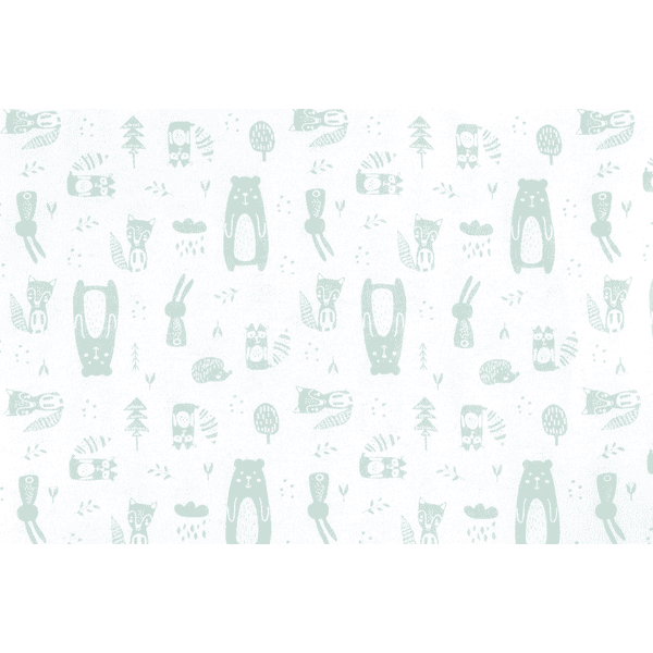 kindsgard Molton-Spucktücher handklad 4er-Pack mint Wochenangebot
