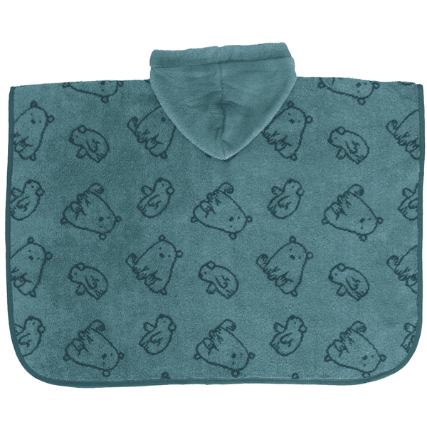 Sterntaler Badeponcho Elia dunkeltürkis Bis zu 65% Rabatt