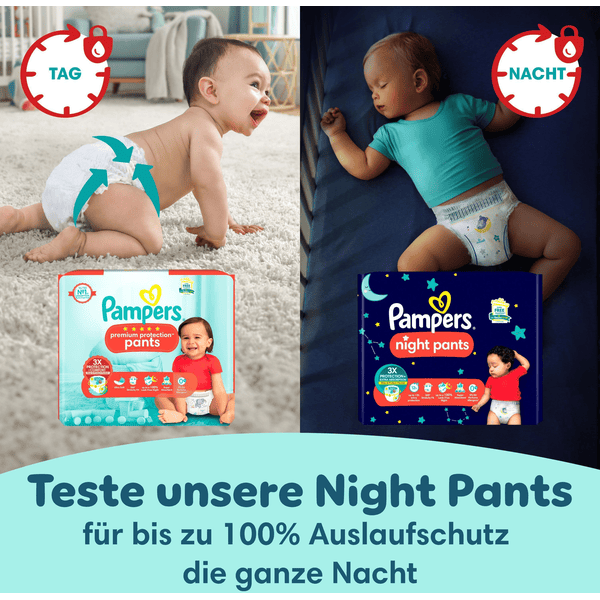 Pampers Premium Protection Pants, Gr. 4, 9-15kg, Monatsbox (1x 168 Windeln) Discount Store für neue Produkte