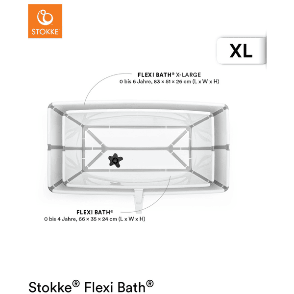 STOKKE® Badewanne Flexi Bath XL™ Set weiß Speichern exportieren