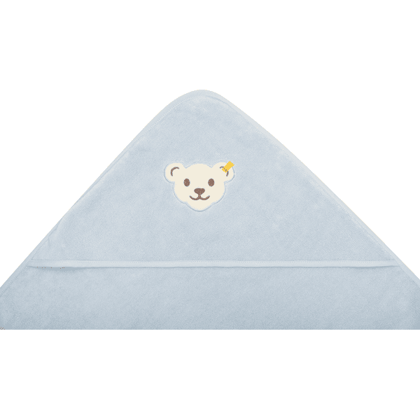 Steiff Kapuzenbadetuch celestial blue Im Verkauf