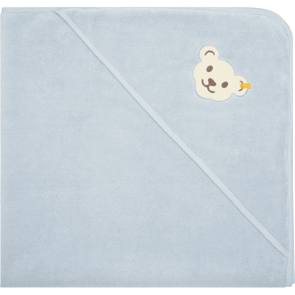 Steiff Kapuzenbadetuch celestial blue Im Verkauf