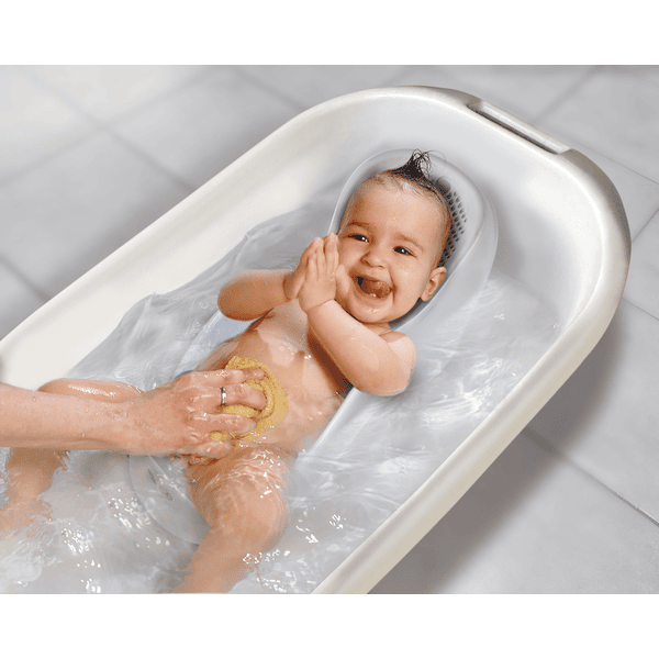 Angelcare® Badesitz für die Babybadewanne, light grey 50% Rabatt für begrenzte Zeit