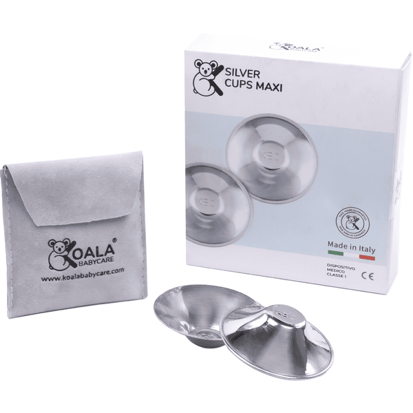 KOALA BABYCARE® Brusthütchen maxi, silber Hotsell