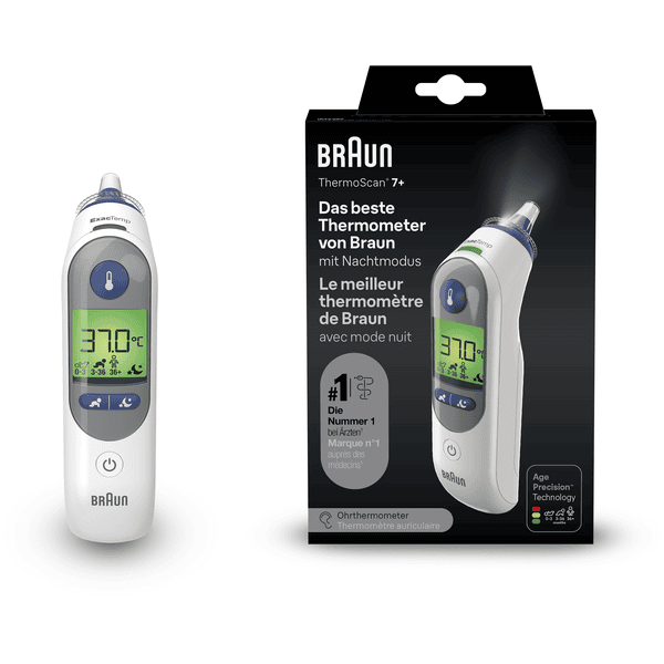 BRAUN Ohrthermometer ThermoScan 7 plus Jubiläumsangebot