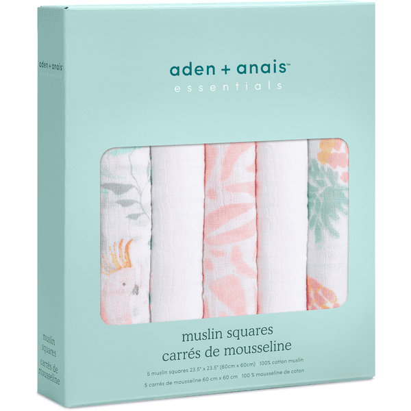 aden + anais™ essentials Spucktücher tropicalia 5er-Pack Top Angebot