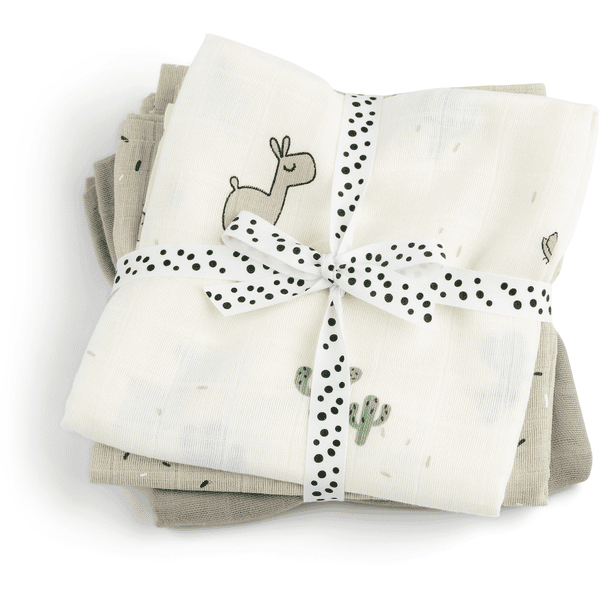 Done by Deer™ Mullwindeln 3-er Pack Lalee Sand Super Sparpreis