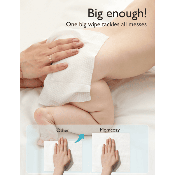 momcozy Feuchttücher, largest water wipes 720 Tücher (12 x 60 Stk) Black Friday Preise