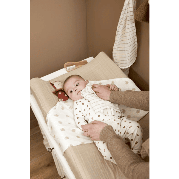 MEYCO Musselin Starterset 9er-Pack Dot Stripe Sand Online
