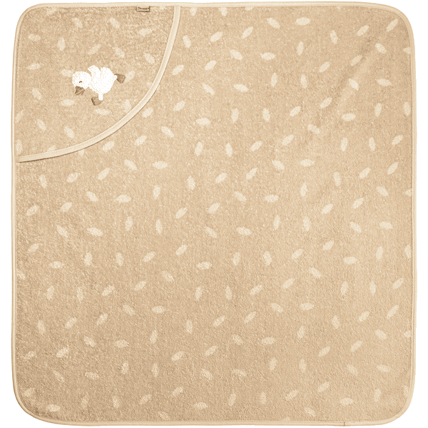 Sterntaler Motiv-Kapuzen-Badetuch 80 x 80 cm Edda ecru im Angebot