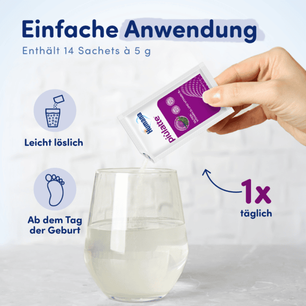 Humana Nahrungsergänzungsmittel piùlatte für die Stillzeit 14 Beutel Sonderangebot