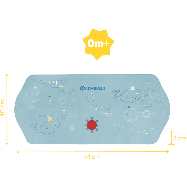 badabulle Badematte XXL mit Thermometer Meerestiere Günstig kaufen