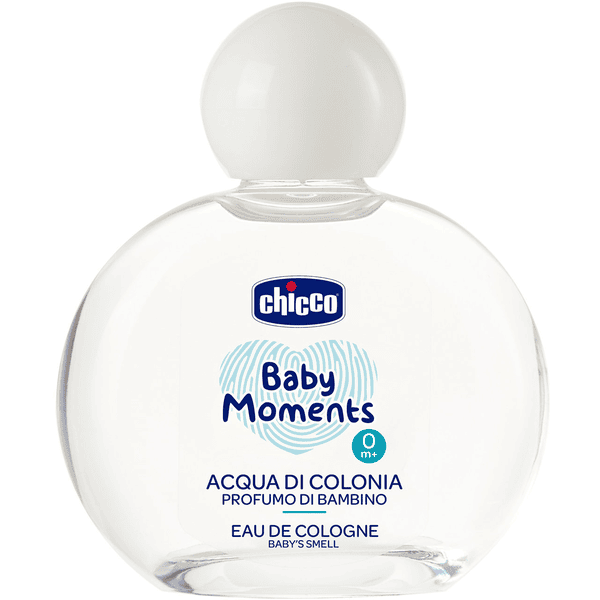 chicco Baby Moments Set 1 Körperbad 200 ml, Shampoo 200 ml, Eau de Cologne 100 ml Valentinstagsangebot