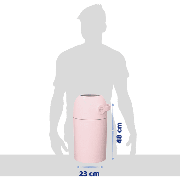 chicco Windeleimer Odour Off pink Große Rabatte