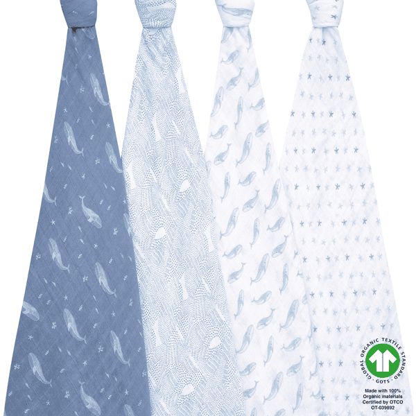aden + anais™ Pucktücher Oceanic 4er-Pack Saisonale Angebote