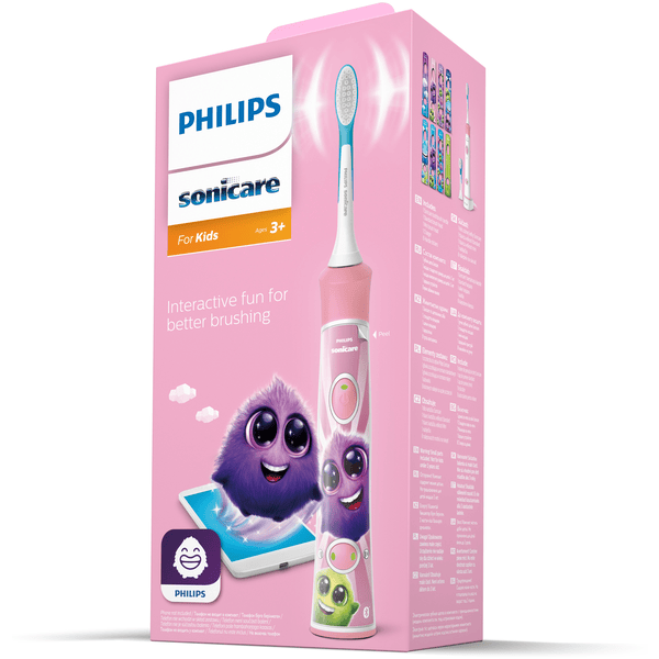 Philips sonicare Elektrische Schallzahnbürste HX6352/42 For Kids rosa Neueste Stile