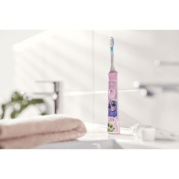 Philips sonicare Elektrische Schallzahnbürste HX6352/42 For Kids rosa Neueste Stile