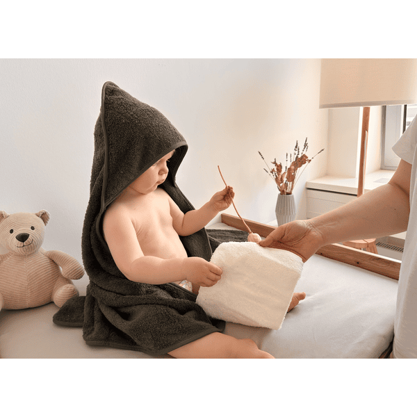 kindsgard Waschhandschuhe vasklude 4er-Pack beige Nur noch ein Tag übrig