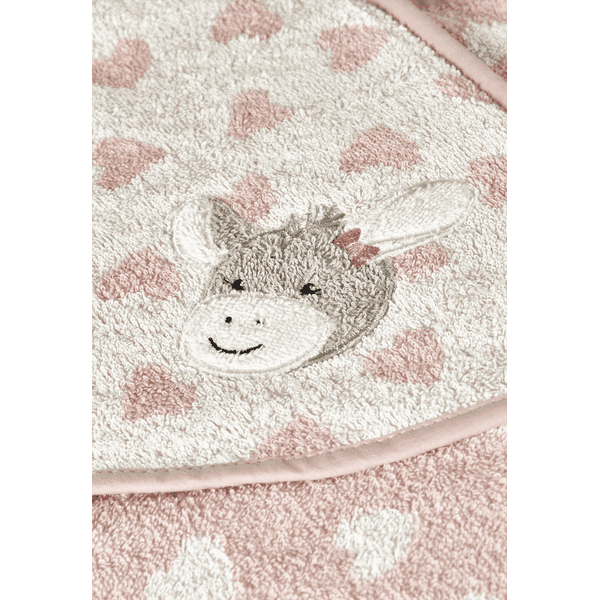 Sterntaler Kapuzen-Badetuch 100 x 100 cm Emmi Girl zartrosa Riesige Rabatte