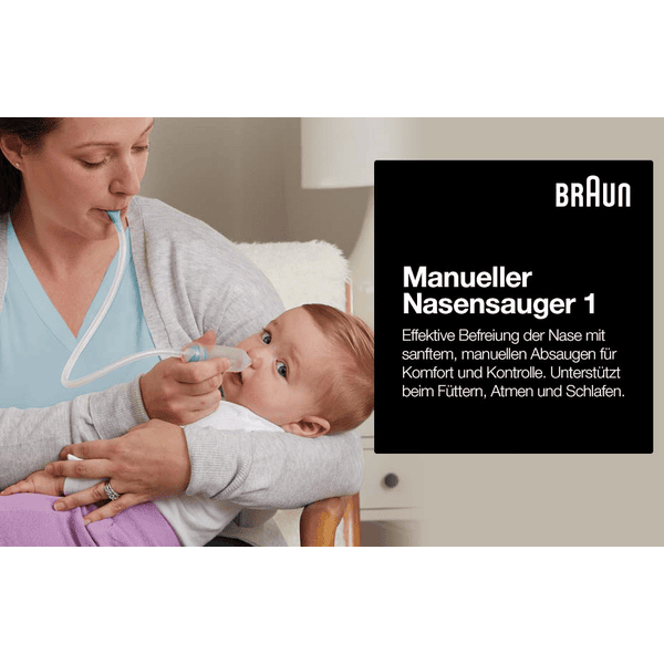 BRAUN Nasensauger, manuell zollfrei
