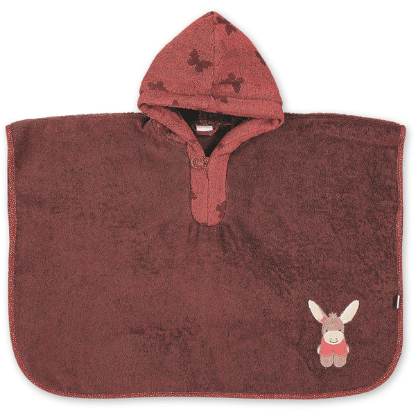 Sterntaler Badeponcho Emmily dunkelrot Schlussverkauf