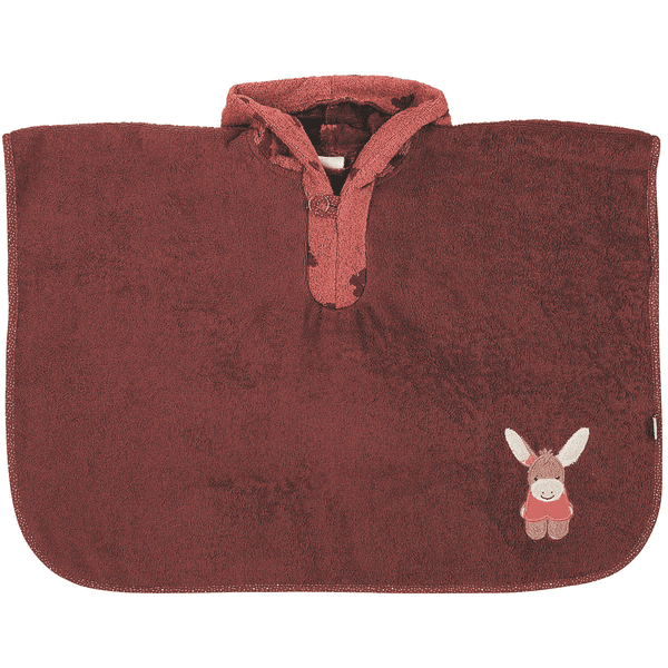 Sterntaler Badeponcho Emmily dunkelrot Schlussverkauf