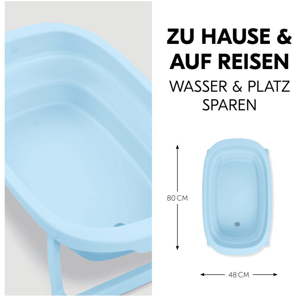 hauck Faltbadewanne Wash N Fold M Light Blue Fabrik Onlineshop