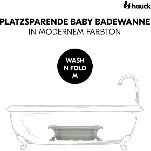 hauck Faltbadewanne Wash N Fold M Sage Fabrikpreis