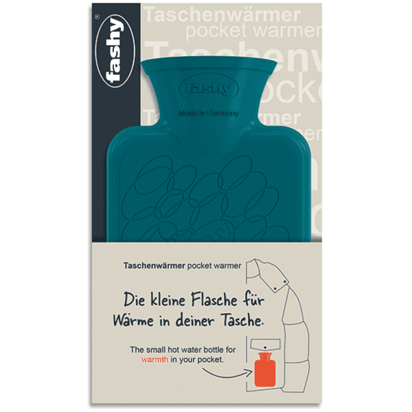 fashy® Taschenwärmer petrol 0,3L Saisonschlussverkauf
