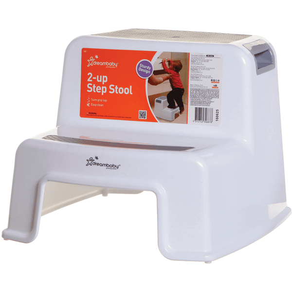 Dreambaby®Tritthocker mit Stufen in weiß/grau Black Friday