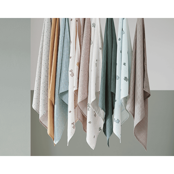 Done by Deer™ Mullwindeln 3-er Pack Lalee Blau Weihnachtsangebot