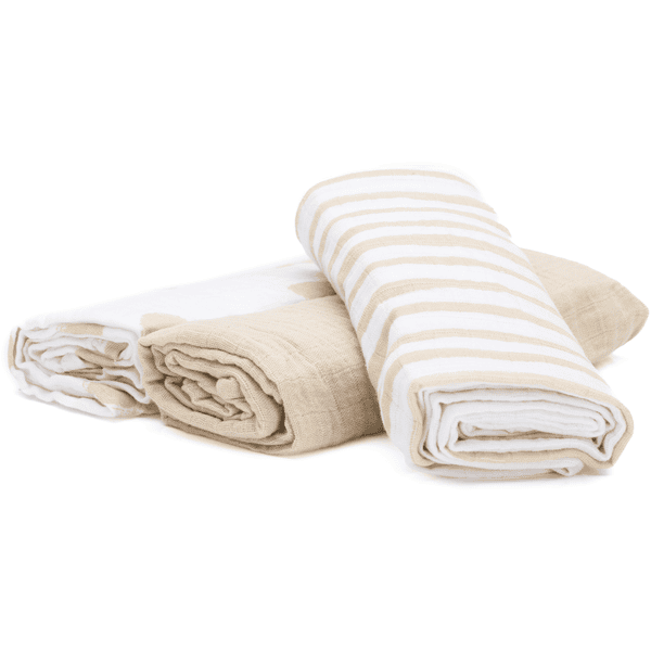 kindsgard Mullwindeln bovkaelig 3er-Pack beige Muttertagsangebot