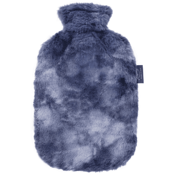 fashy® Wärmflasche mit flauschigem Plüschbezug 2,0L, violett Neueste Mode
