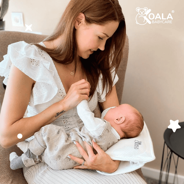 KOALA BABYCARE® Stillkissen für Säuglinge, ab 0 Monate weiß Tägliche Deals