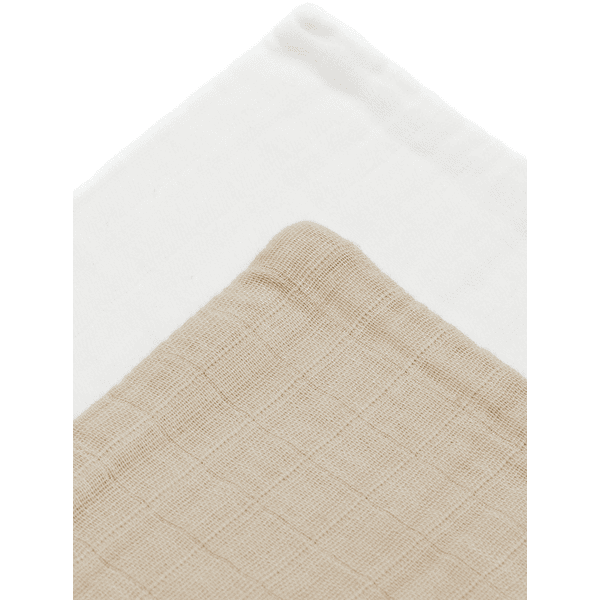 kindgsrad Musslin Waschhandschuhe evasknely 5er-Pack beige VIP-Rabatte