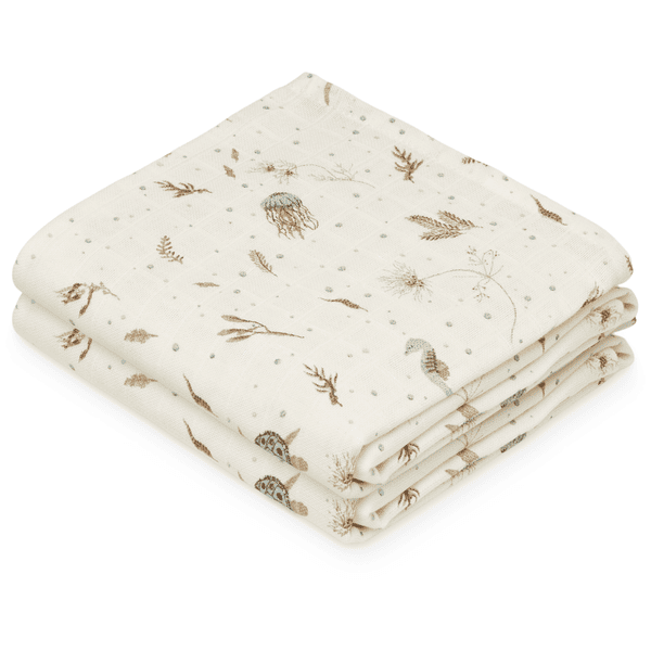 Cam Cam® COPENHAGEN Mulltuch 2er Pack Sea Garden Bis zu 55% Rabatt