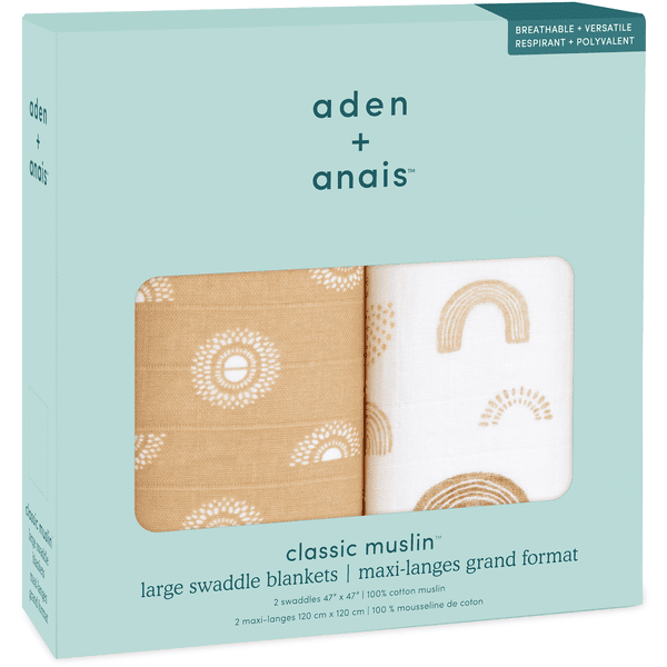 aden + anais™ Pucktücher keep rising 2er-Pack Clearance-Verkauf