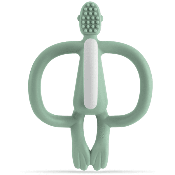 MATCHSTICK MONKEY™ Beißring Affe Original, mintgrün Große Rabatte