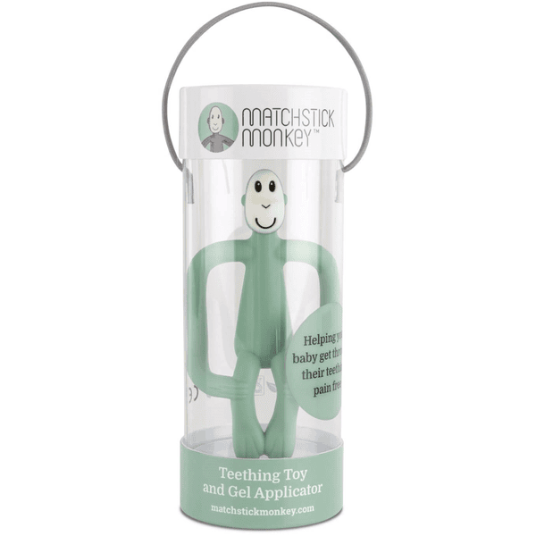 MATCHSTICK MONKEY™ Beißring Affe Original, mintgrün Große Rabatte