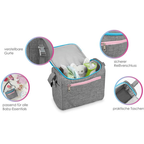 nosiboo® Aufbewahrungs-/Wickeltasche für Baby Nasensauger und Zubehör Letzte 3 Tage